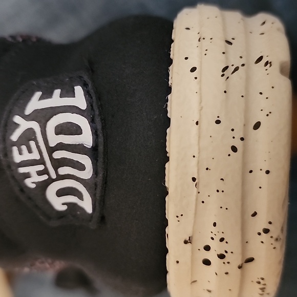 Hey Dude Wally Sox Size 8M 10W Blue Orange Perfect Condition - Picture 7 of 7